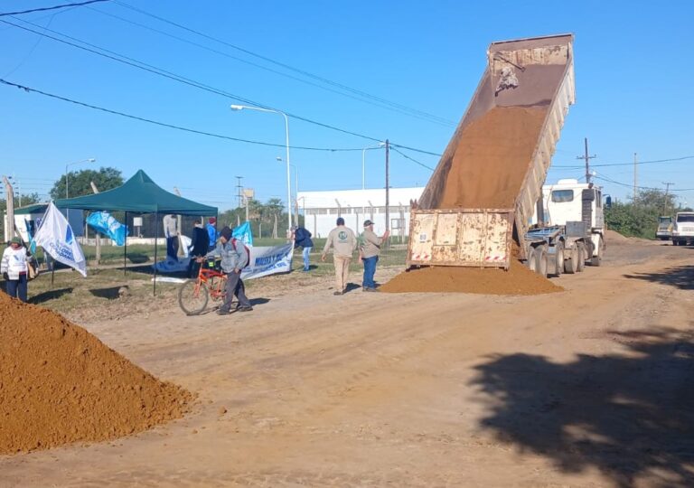 Amplia intervención de la comuna en barrios del ejido urbano