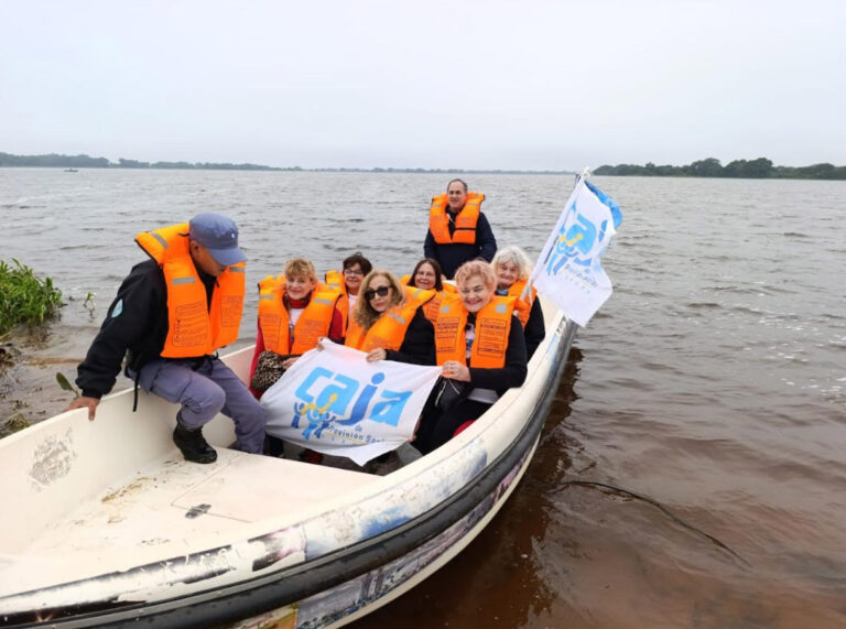 Jubilados de la CPS hicieron turismo social en Laguna Oca