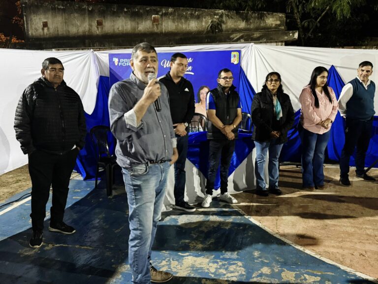 Javier Trachta presentó su candidatura a concejal por Primero Formosa