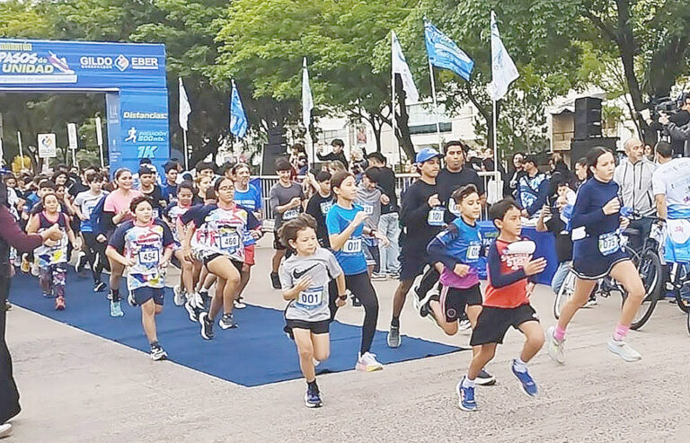 Gran concurrencia en la segunda edición de la maratón Pasos de Unidad