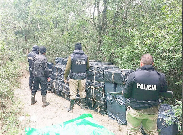 Secuestran importante cargamento de cigarrillo valuado en más de 88 millones
