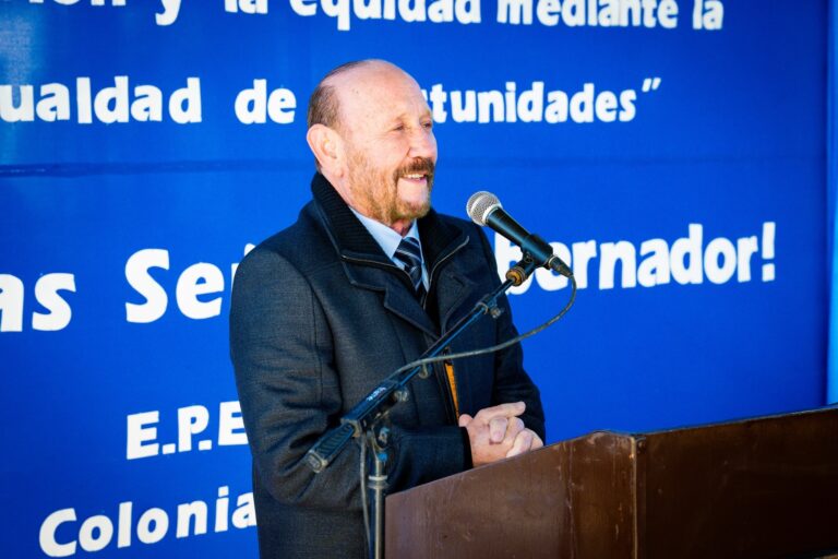 Insfrán en Belgrano: No me van a callar, en Formosa decidimos los formoseños, no los porteños