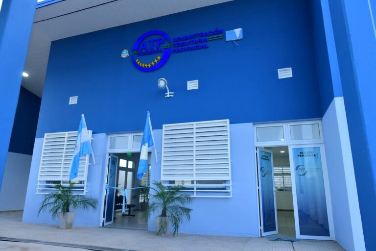 Insfrán dejó inaugurada la nueva oficina de la ATP en Línea Barilari