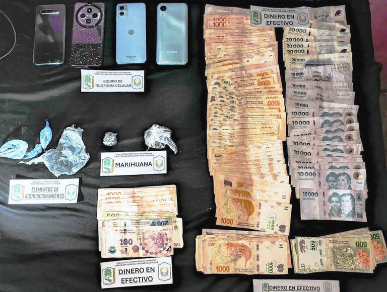 Anularon otro centro de distribución de drogas