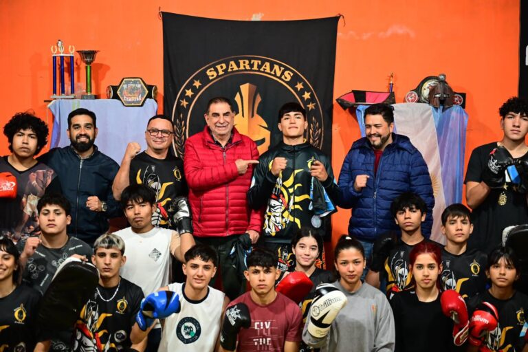 Jofré expresó su apoyo a un joven artemarcialista