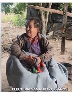 En Colonia El Gato: Acción Social de El Colorado a una abuela de 93 años