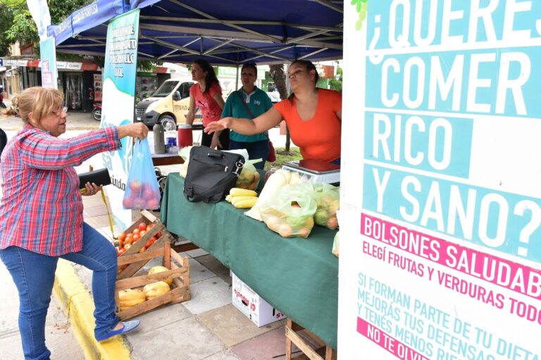 Continúa esta semana la venta de bolsones saludables en diversos puntos de la ciudad