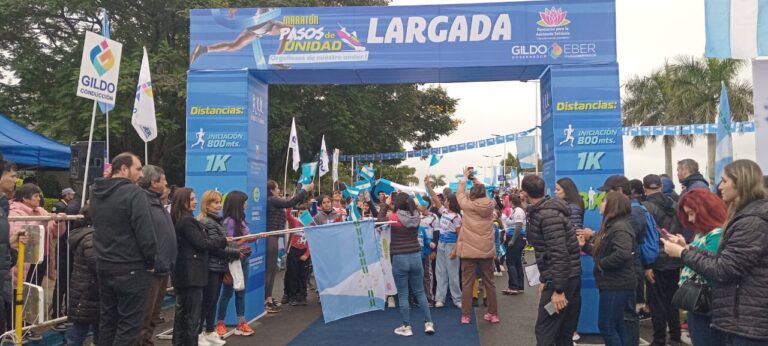 Cerró la maratón Pasos de Unidad en la Costanera y avenidas céntricas