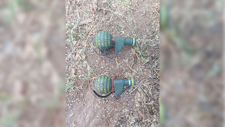 Encontraron dos granadas dentro de un contenedor de basura en Córdoba