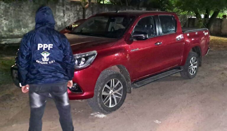 Seguridad ciudadana: La Policía secuestró una camioneta