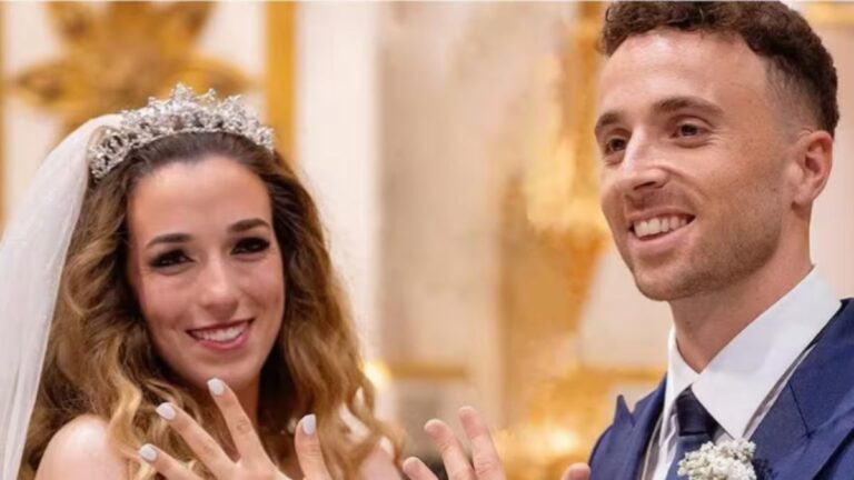 El conmovedor mensaje de la esposa de Diogo Jota al cumplirse un mes de su casamiento