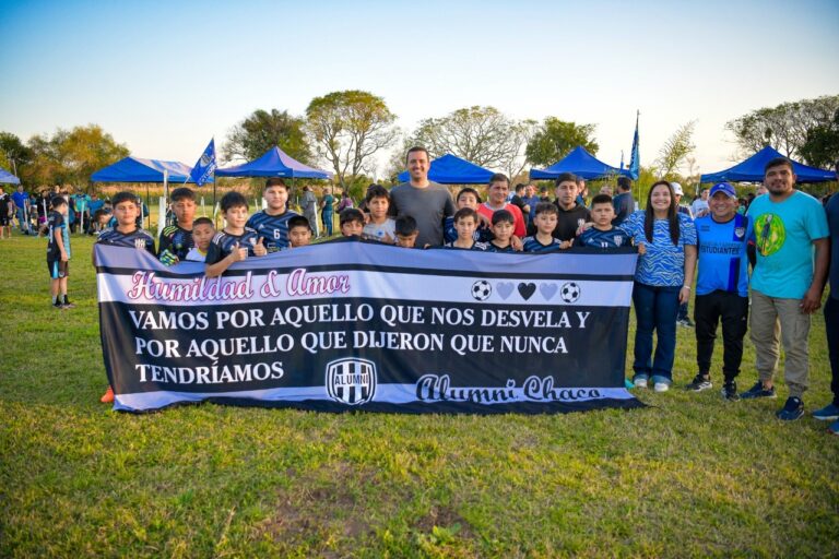 El Vicegobernador participó del 3 Torneo de Fútbol Infantil Pinchitas en Pirané