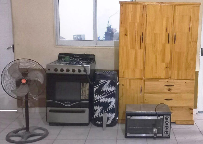 Requisa en barrio 28 de Junio terminó con dos detenidos