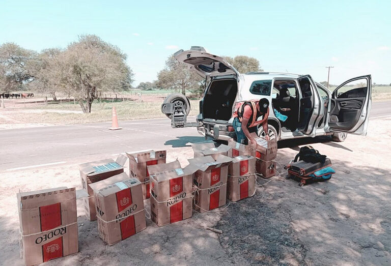 Secuestraron un cargamento de cigarrillos valuado en más de siete millones de pesos