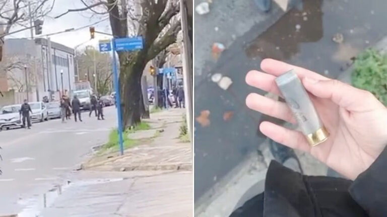 Fueron a detener a un acusado por intento de homicidio y los vecinos se enfrentaron a la Policía