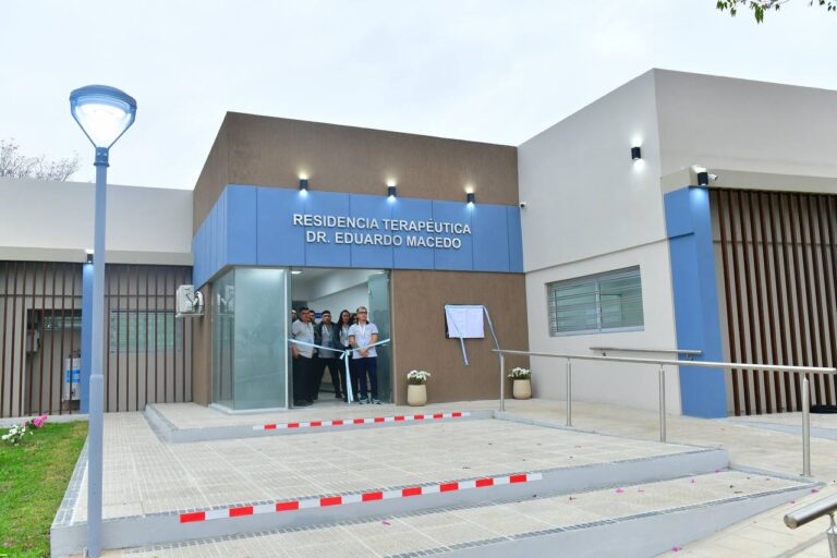 Insfrán inauguró el lunes una residencia terapéutica en la localidad de Tatané