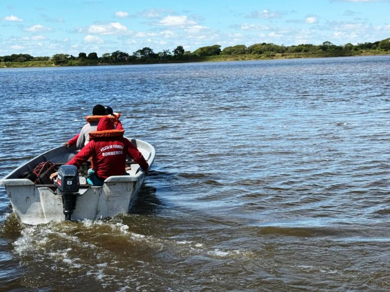 Por quinto día consecutivo, prosigue el operativo para dar con el hombre que cayó al río Paraguay