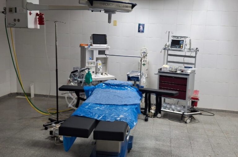 El Hospital Distrital de Pirané puso en funcionamiento otro quirófano