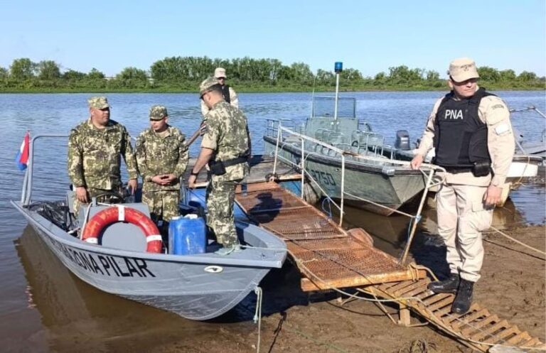 Hallazgo en el Río Paraguay: Prefectura y Armada Paraguaya encontraron el cuerpo de Nilson Ramón Gómez
