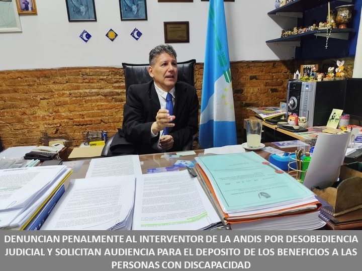 Grave denuncia del Defensor del Pueblo de Formosa contra el interventor de la ANDIS por desobedecer una orden judicial