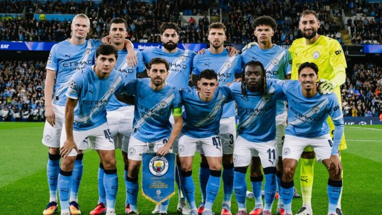 Manchester City venció 2-0 a Napoli en el debut de la Champions League
