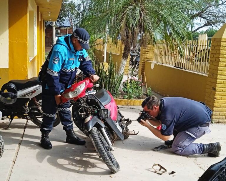 Un control vial de rutina detectó una motocicleta con pedido de secuestro