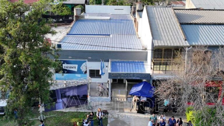 Personal de salud celebró la inauguración del nuevo centro de Villa Hermosa