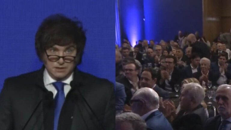 Milei responsabilizó al «pánico político» por la suba del riesgo país: arremetió contra la oposición