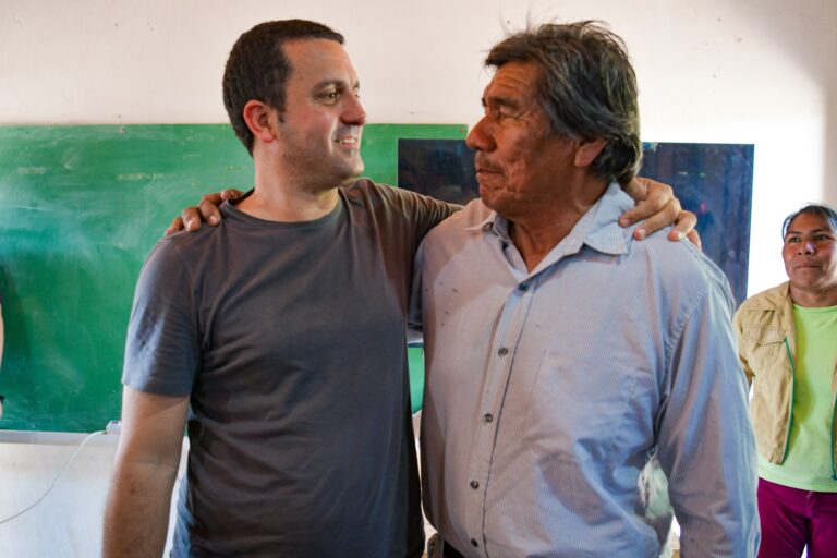 Campo del Cielo: La visita del Vicegobernador demuestra que la comunidad no está sola