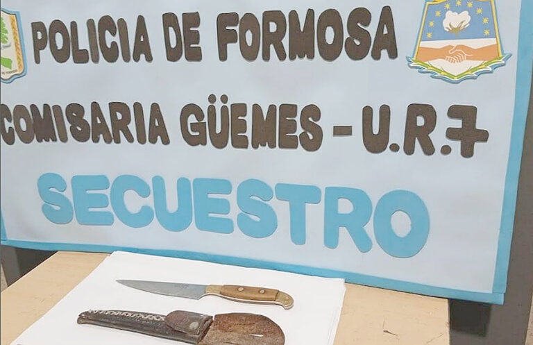 Recuperan una bicicleta robaday detienen a motociclista ebrioarmado en Villa General Güemes