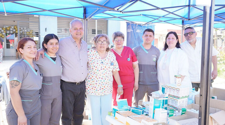 Operativo sanitario integral en los barrios Salvador Gurrieri y 28 de junio