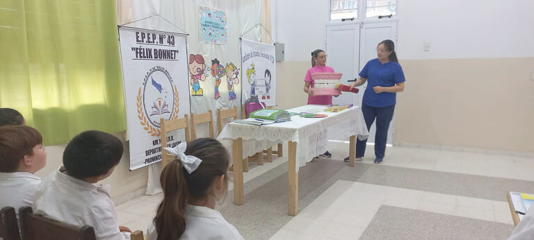 Promoción de la salud bucal y Educación Sexual Integral para escolares del Kilómetro 100