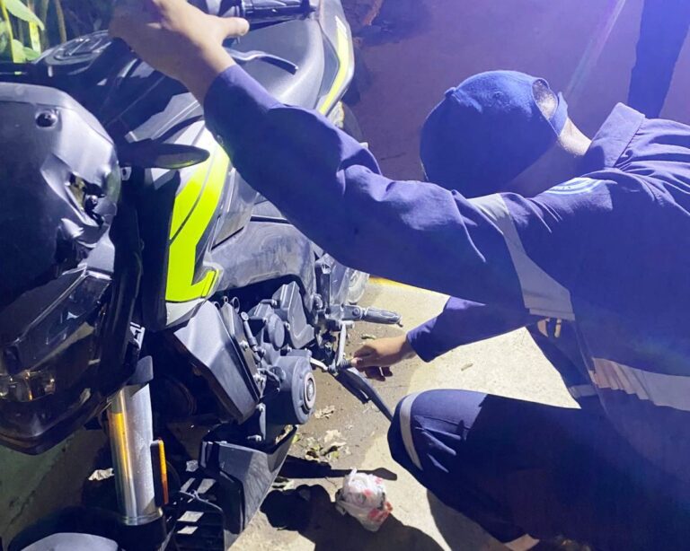 Secuestraron una motocicleta de gran cilindrada denunciada como robada en La Plata, Buenos Aires