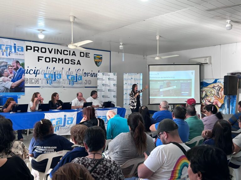 Banco Formosa brindó un taller de educación financiera en Clorinda