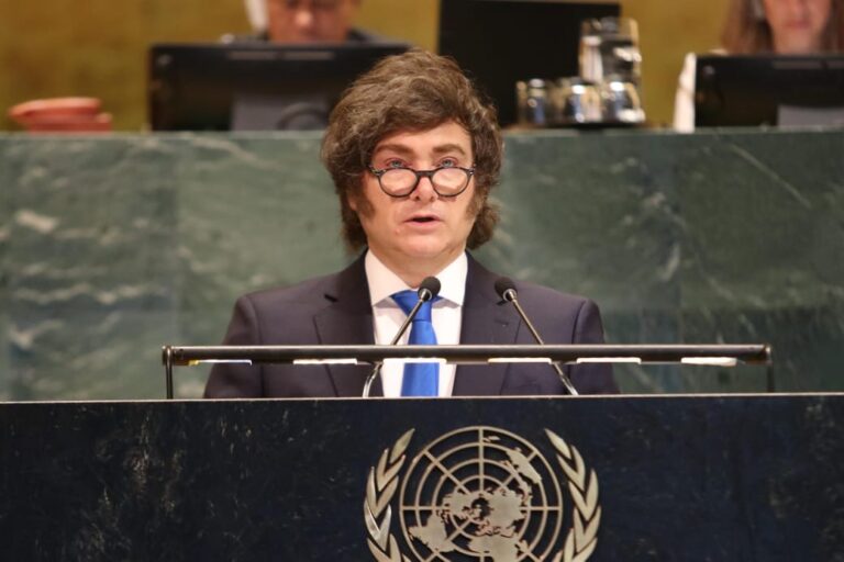El presidente Javier Milei ante la ONU: La prosperidad y el progreso de nuestro pueblo no puede postergarse más
