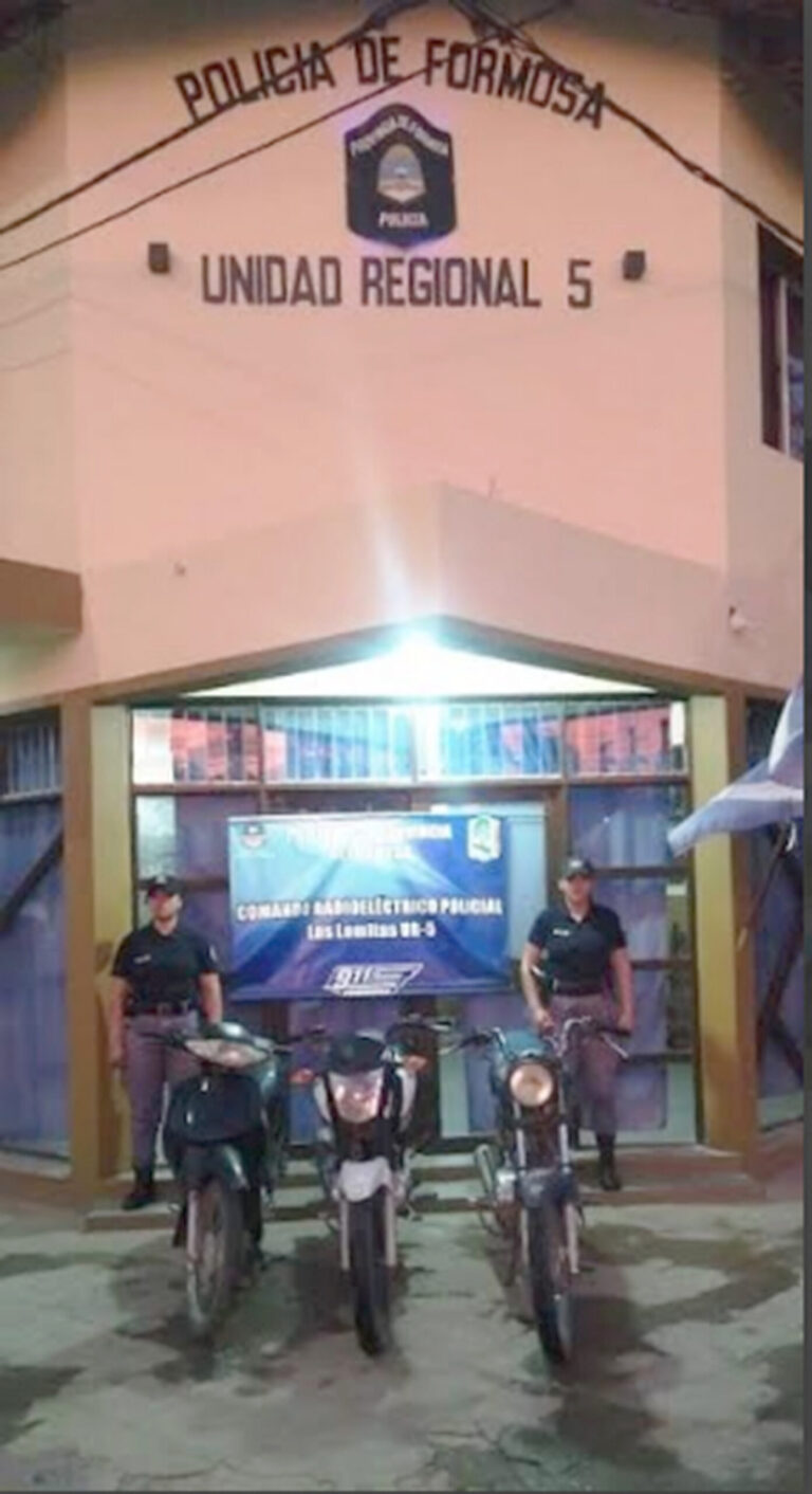 Secuestraron tres motocicletas y detuvieron a sus conductores