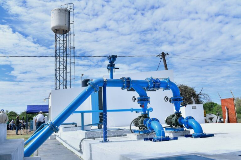 Vargas Yegros brindó detalles de los acueductos en Pozo de Maza y pidió cuidarlos entre todos