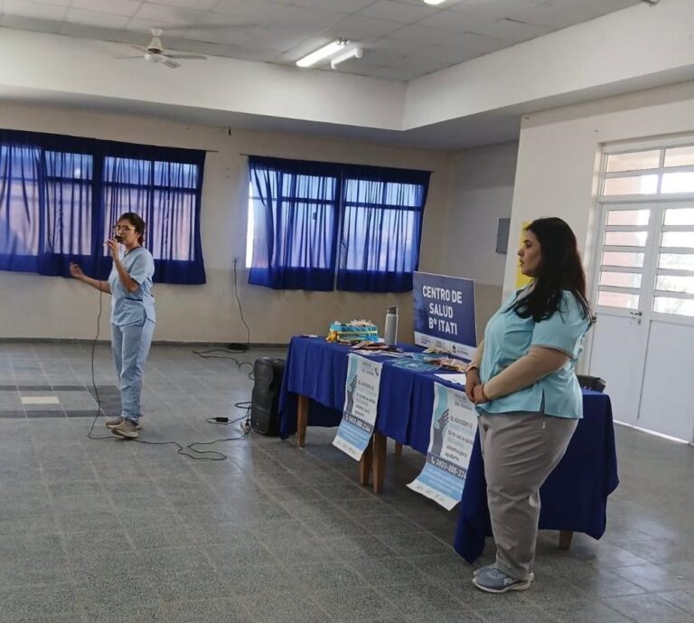 El centro de salud Itatí fortalece la prevención del suicidio en los adolescentes