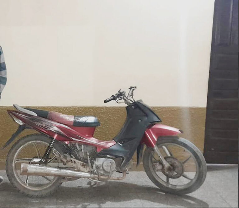 Tres detenidos en Pirané tras operativos policiales: recuperaron una moto y objetos robados