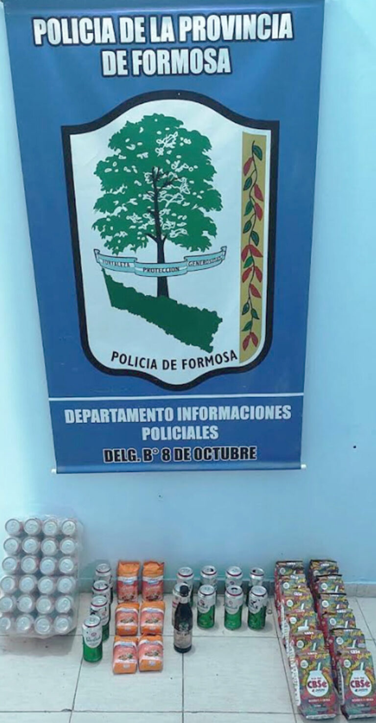 Detuvieron a sujetos autores de robar en un conocido supermercado