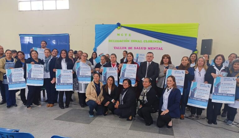 Centros de salud y hospitales conmemoraron el Día Mundial de la Salud Mental