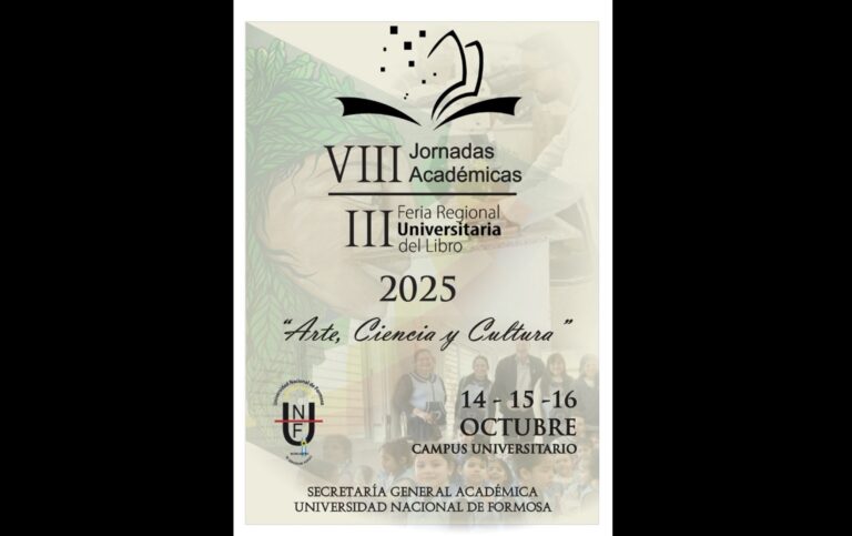 Comienzan mañana las VIII Jornadas Académicas y la III Feria Regional Universitaria del Libro
