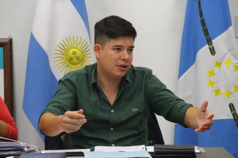 Enzo Casadei de Campaña en el Oeste Peronista