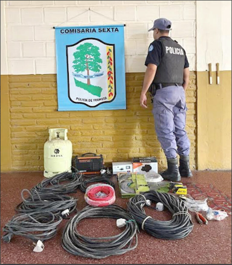 Detuvieron a un sujeto y recuperaron herramientas robadas en varios barrios de la ciudad