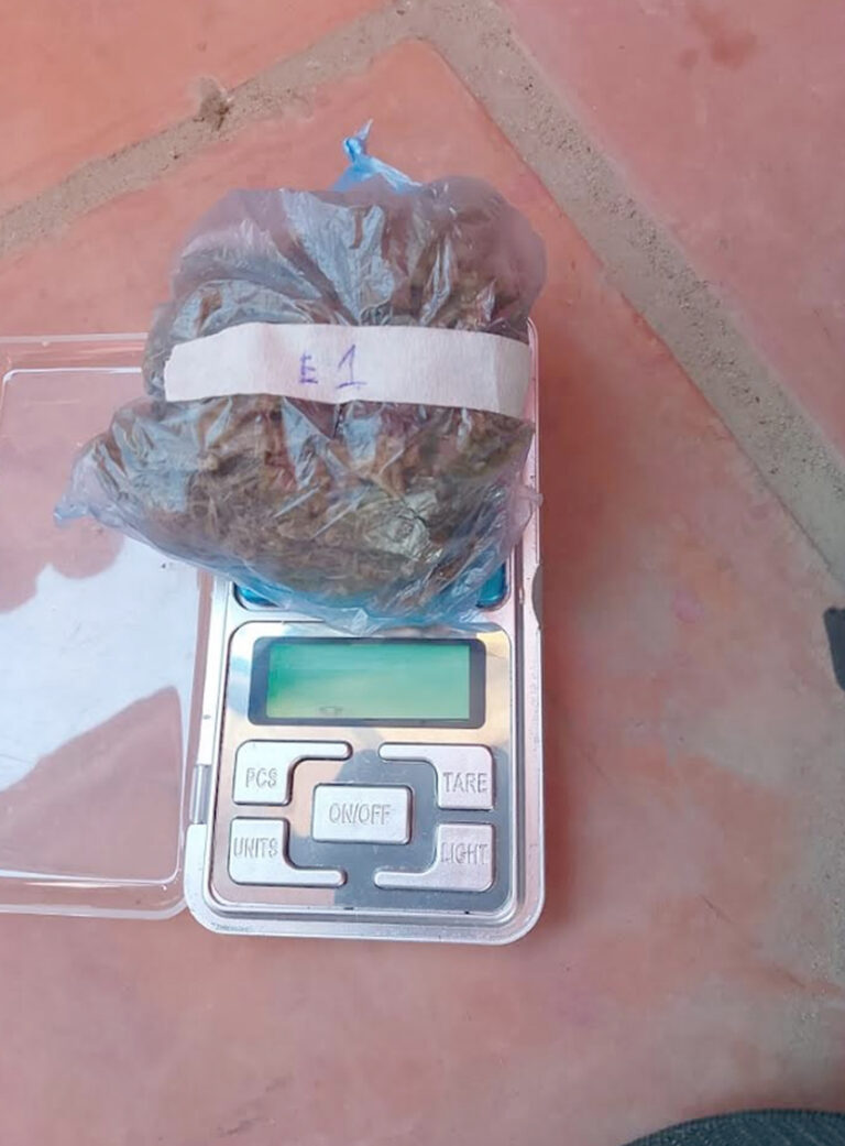Sujeto intentó ingresar droga a la cárcel y fue detenido