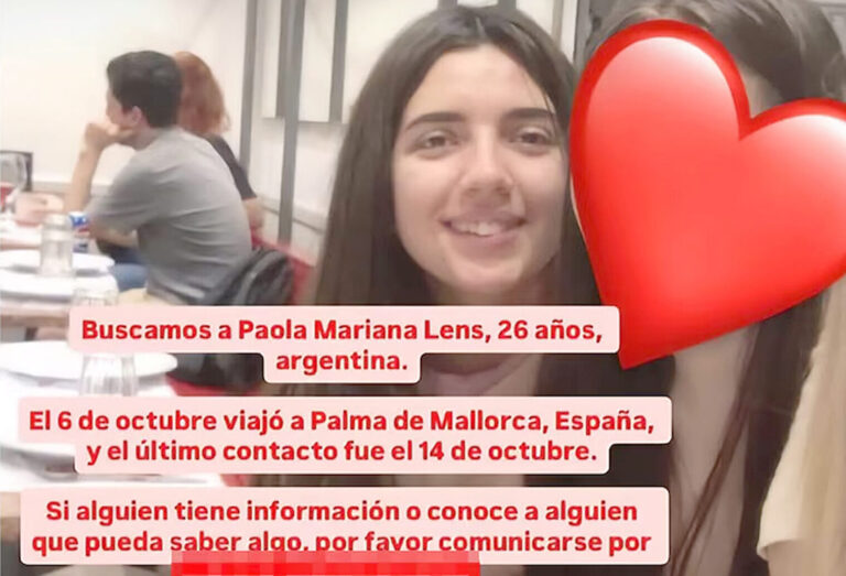 Una argentina viajó a España por una oferta laboral y desapareció ocho días después