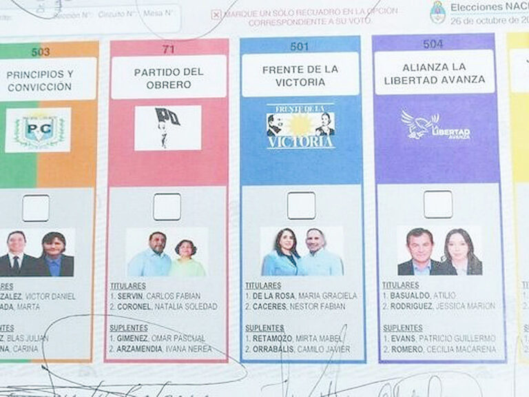Elecciones 2025: Argentina estrena la Boleta Única de Papel