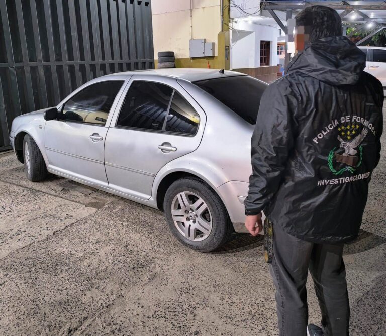 La Policía recuperó un automóvil con pedido de secuestro en Chaco