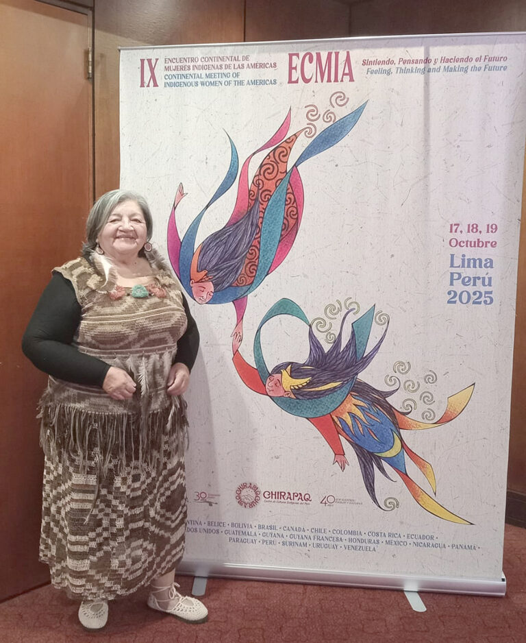 Orgullo formoseño: Ema Cuañeri llevó su canto a Encuentro Indígena en Lima