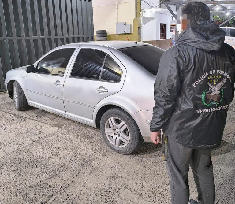 Se recuperó auto con pedido de secuestro en Chaco